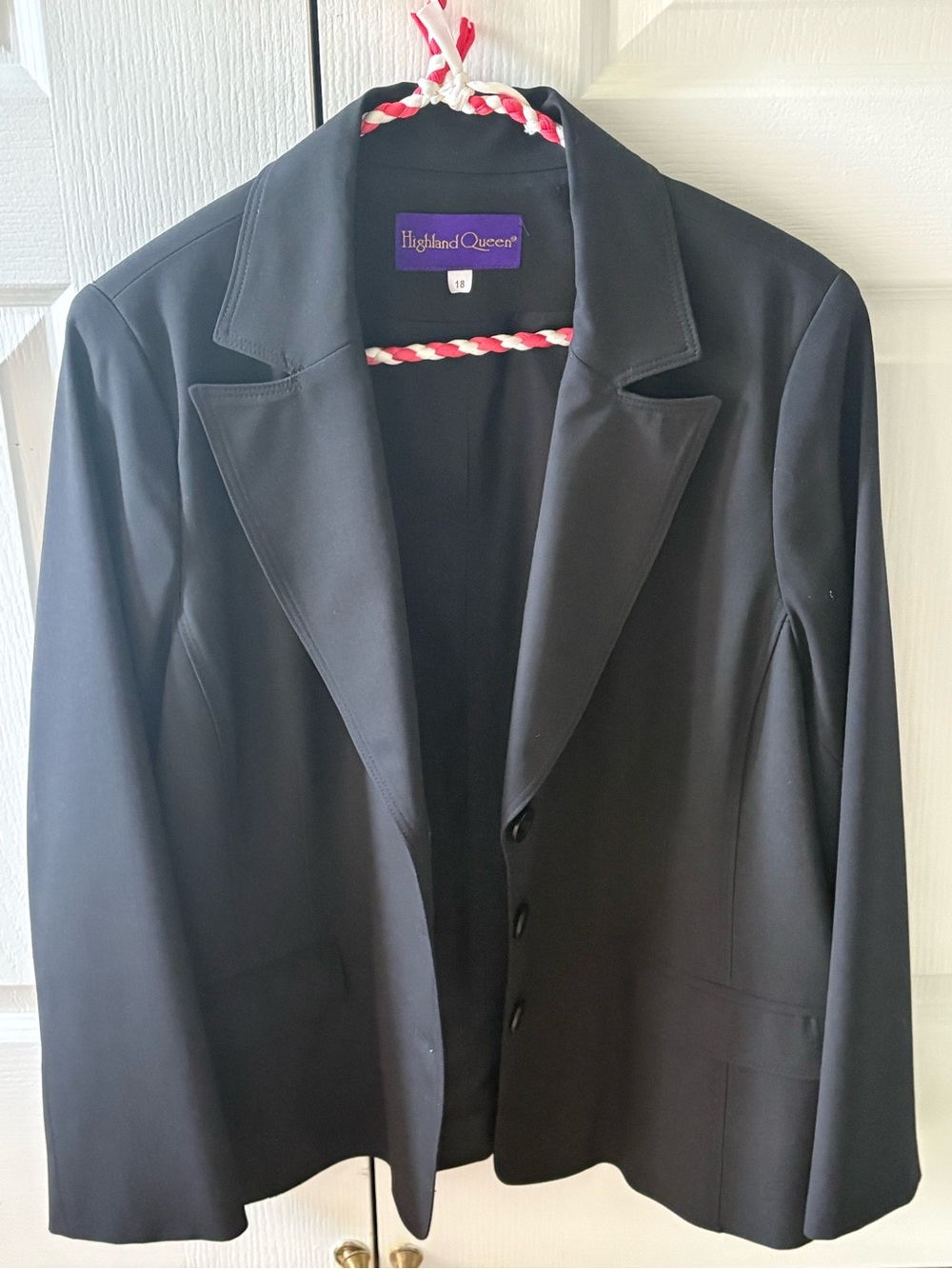 Highland Queen Black Tailored Women's Blazer